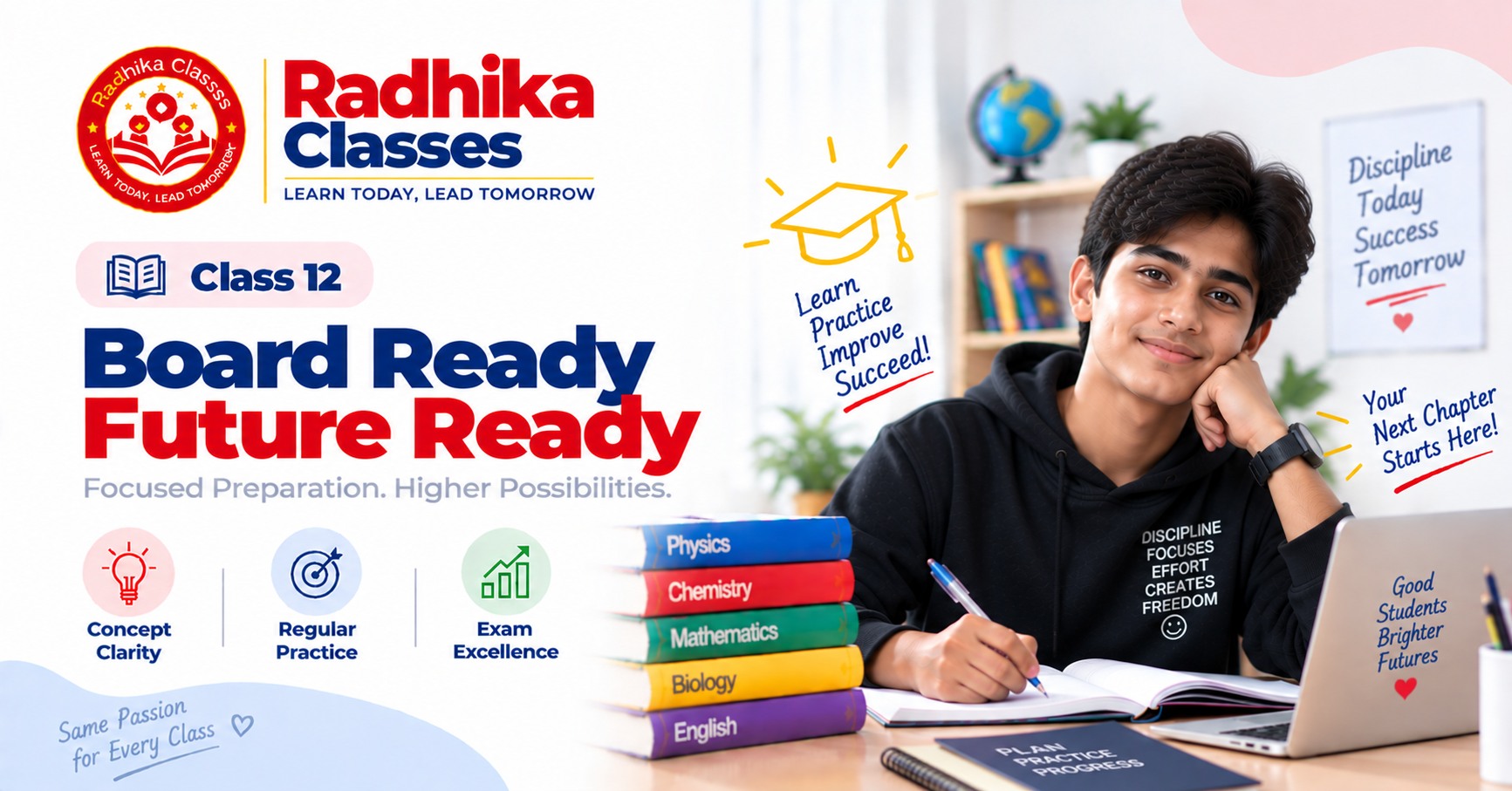 Class 12 Classes at Radhika Classes