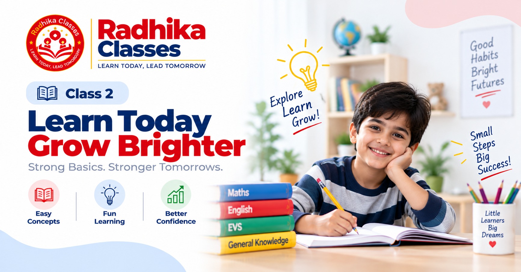 Class 2 Classes at Radhika Classes
