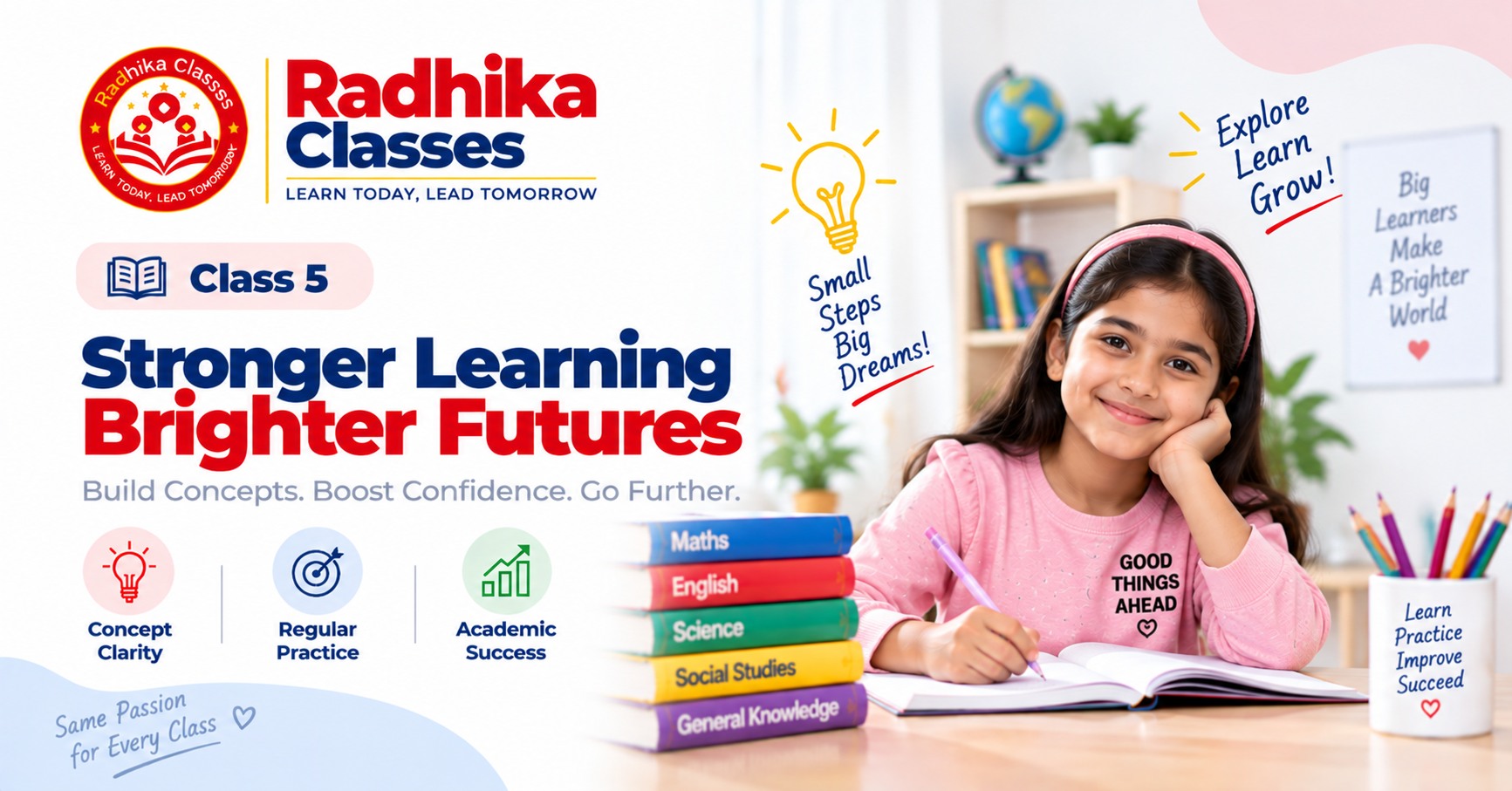 Class 5 Classes at Radhika Classes